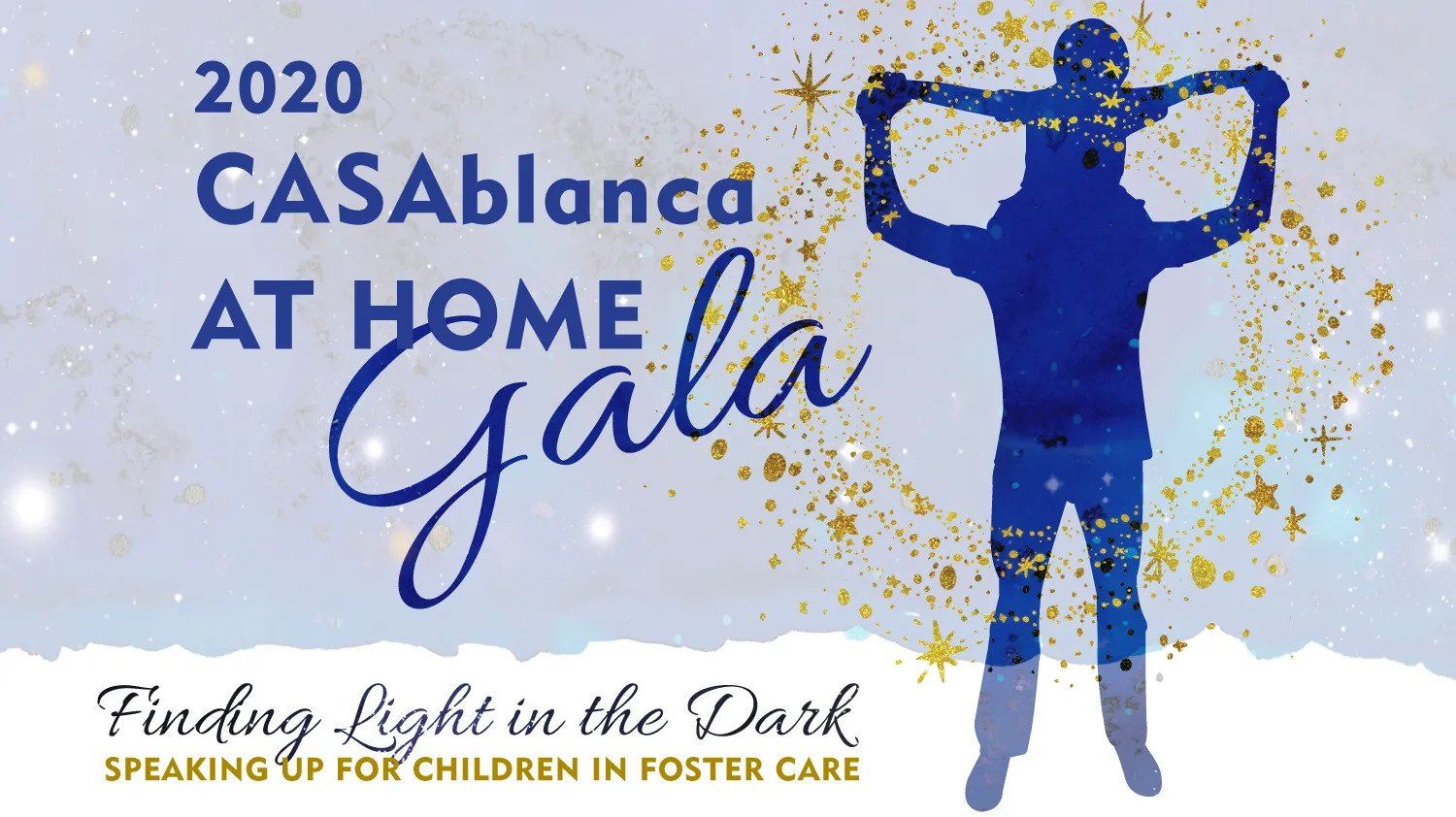 2020 CASAblanca at home Gala graphic